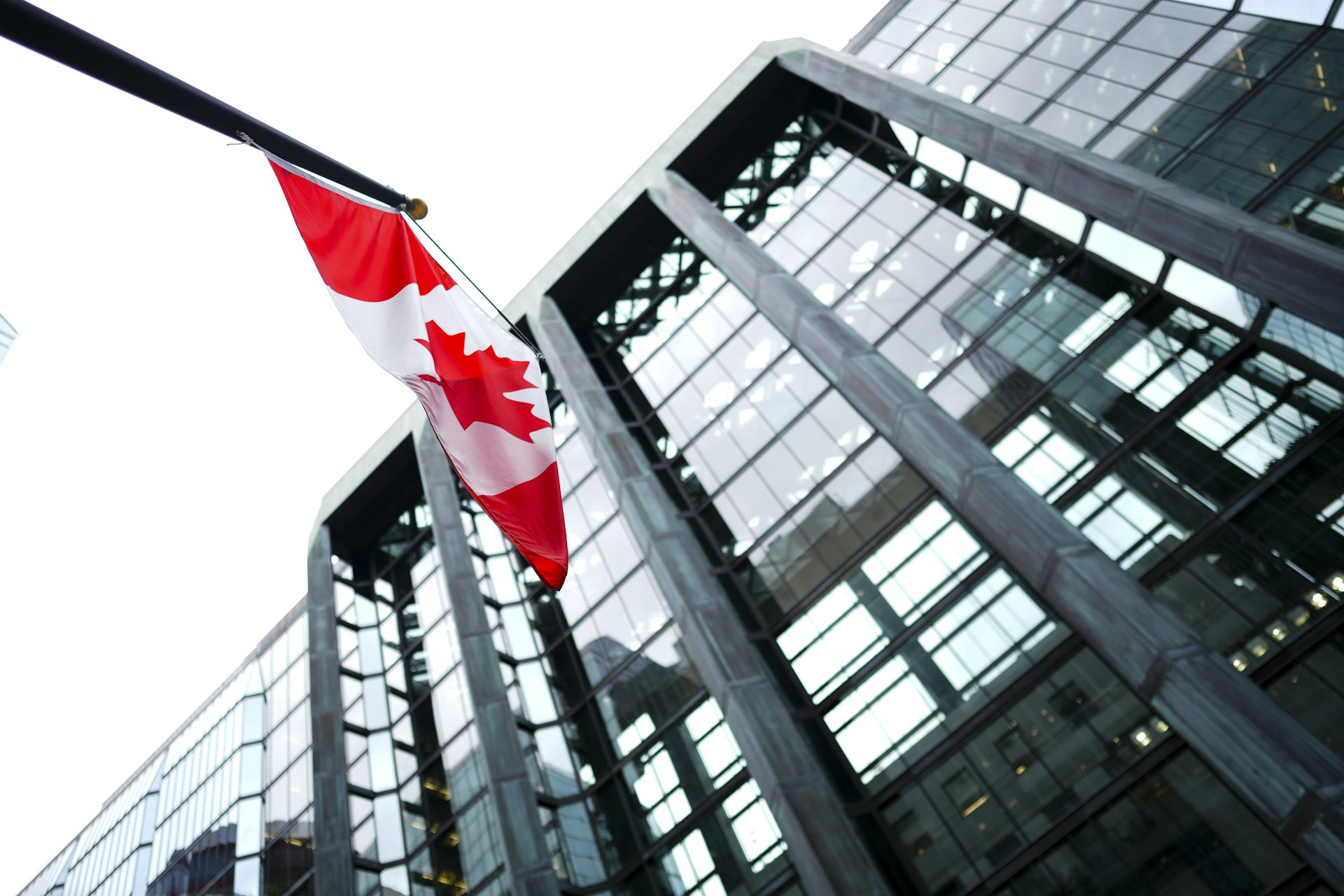 Une vue du bâtiment de la Banque du Canada