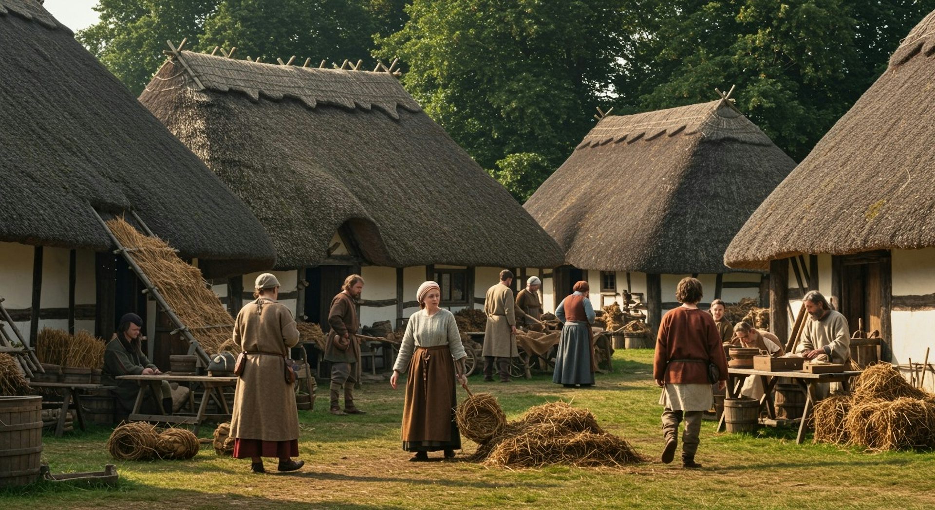 The early medieval period saw a substantial influx of new ancestry from across the North Sea