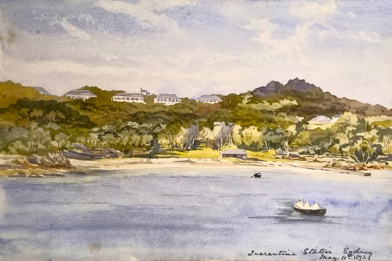 North Head Quarantine Station 1873