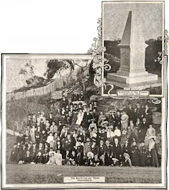Quarantine survivors return for a reunion and to commemorate those who died in quarantine.