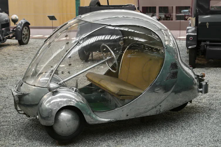 The promising beginnings of the electrical automotive within the nineteenth century 2 Electric egg by Parisian industrial designer Paul Arzens