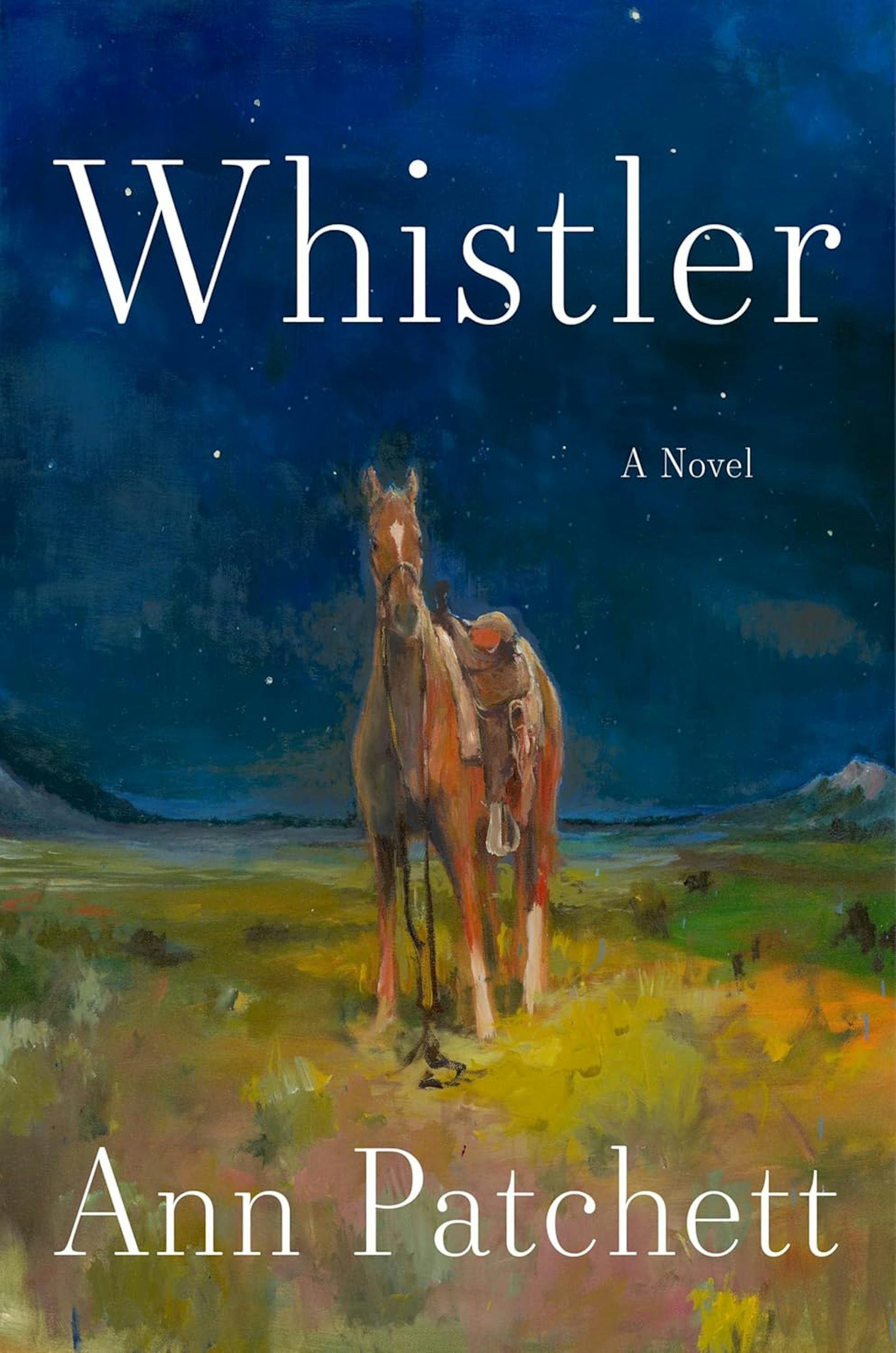 Book cover with horse