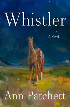 Book cover with horse