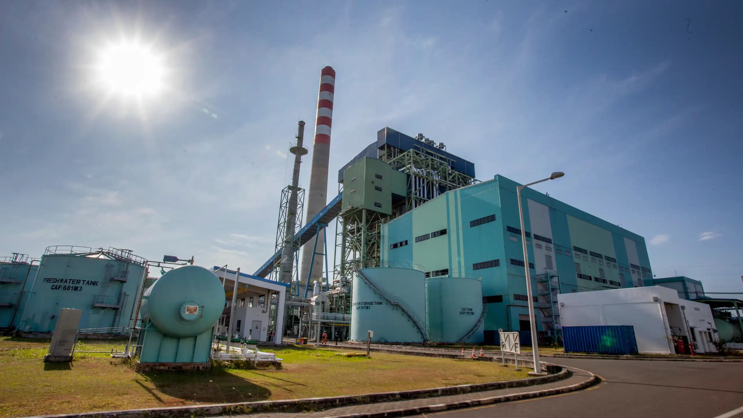 A coal power plant