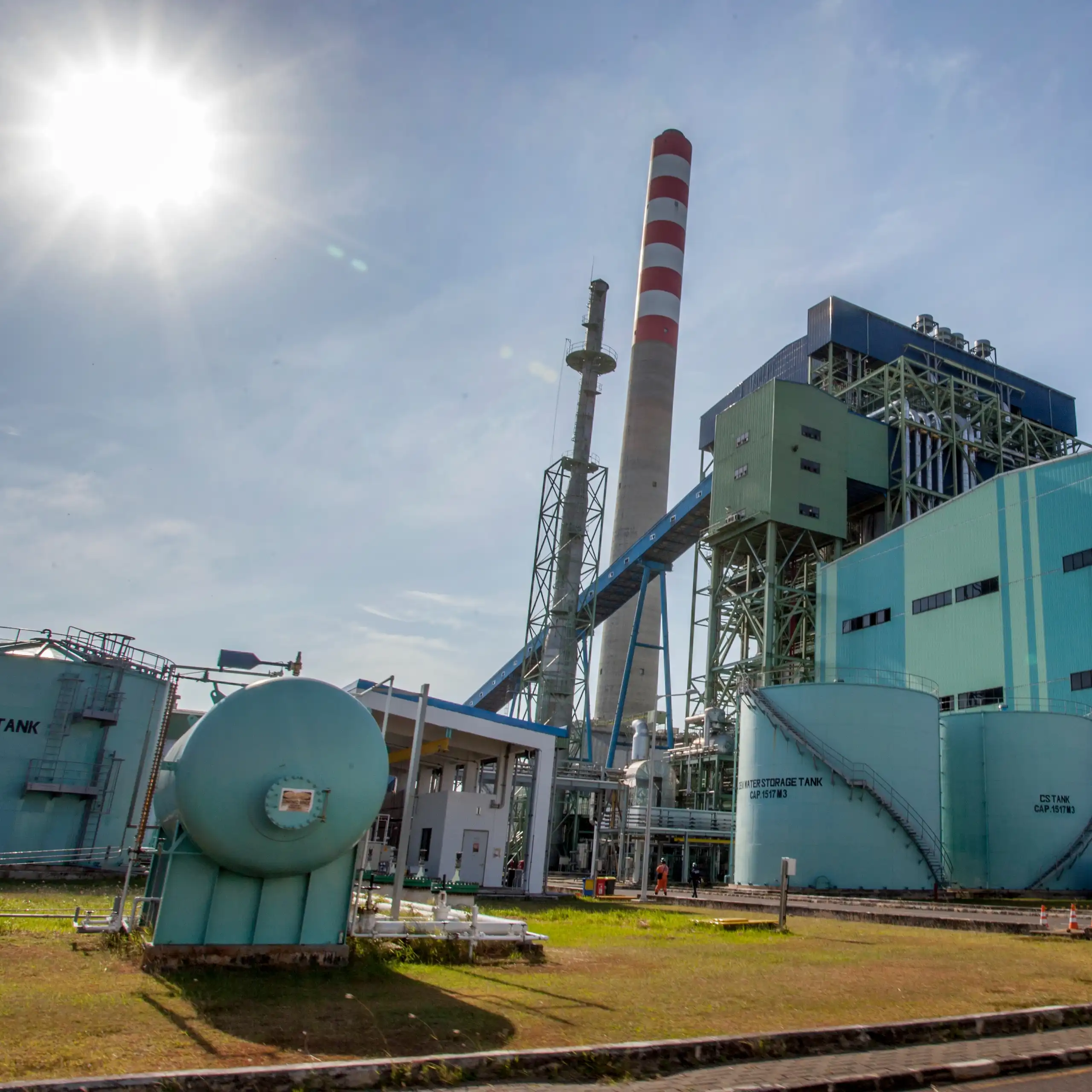 A coal power plant