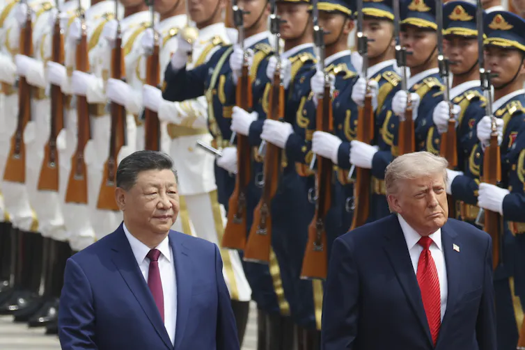 Donald Trump and Xi Jinping.