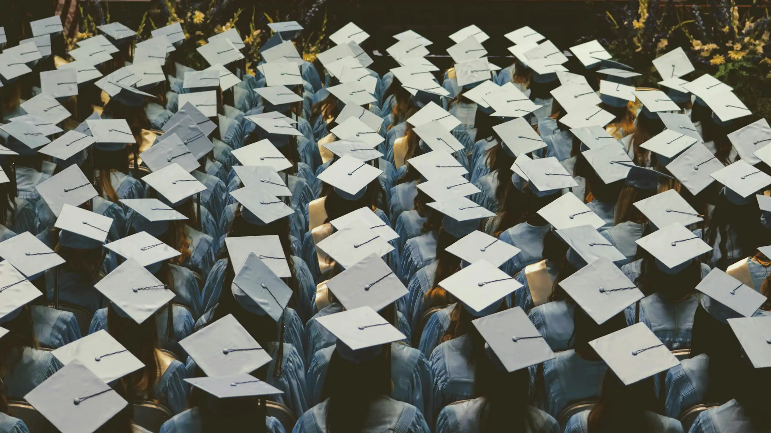 Une remise de diplôme aux Etats-Unis.