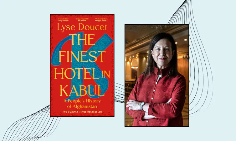 The Finest Hotel in Kabul cover and Lyse Doucet
