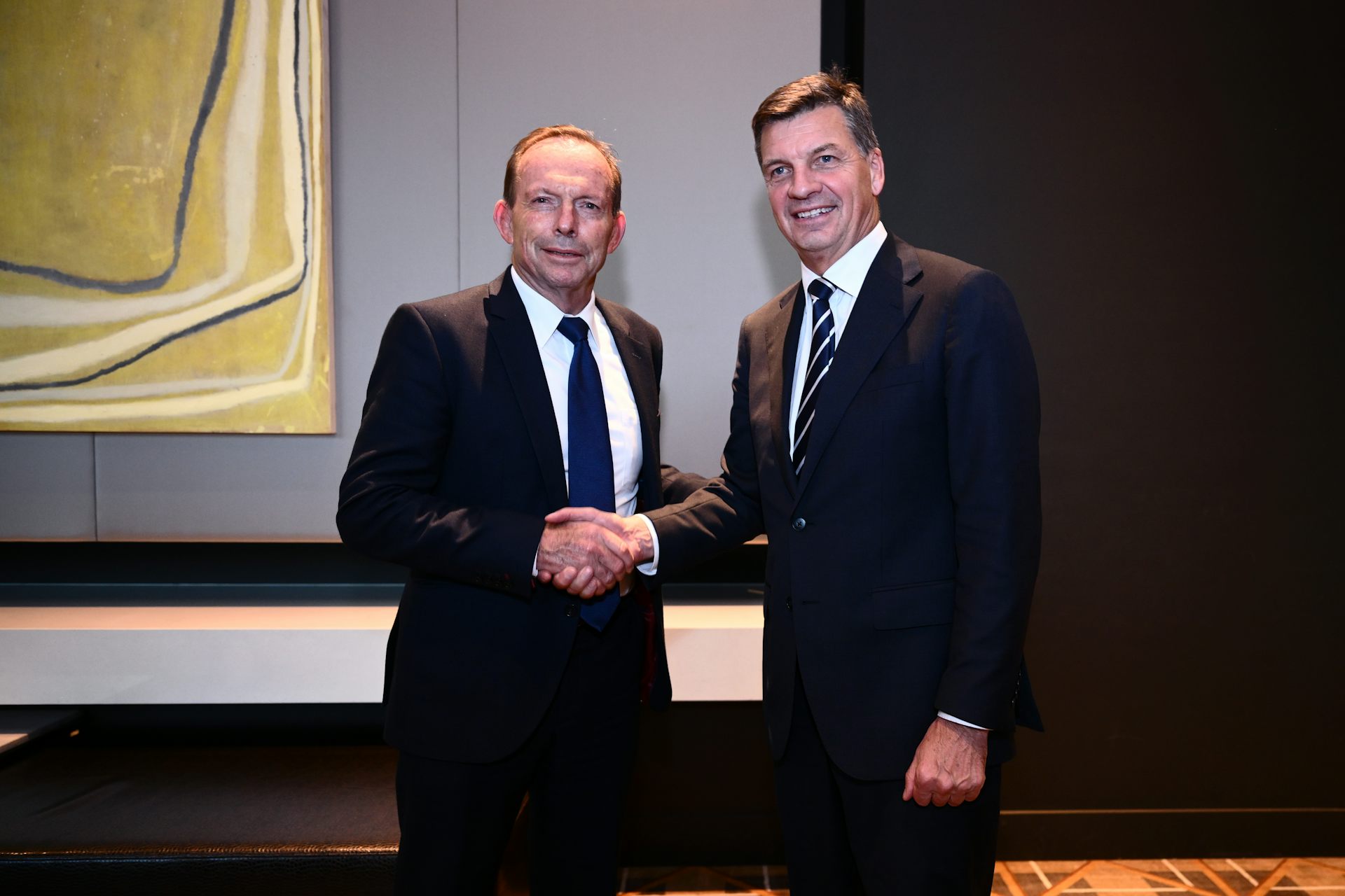 New Liberal president Abbott tells party it must build bigger membership in time of ‘existential crisis’