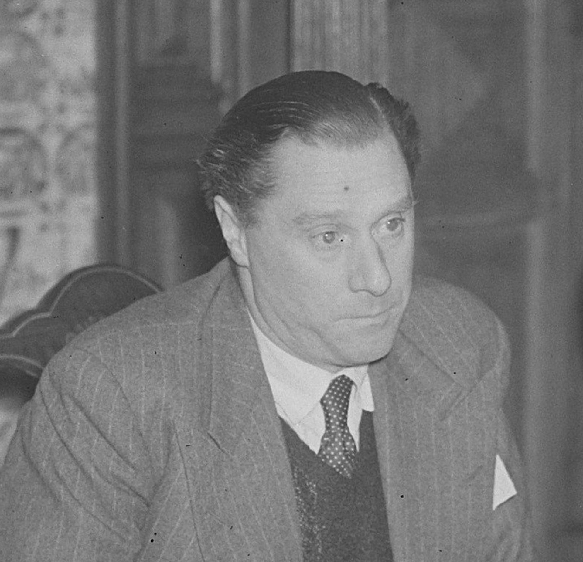 Carol Reed in Amsterdam in January 1950.