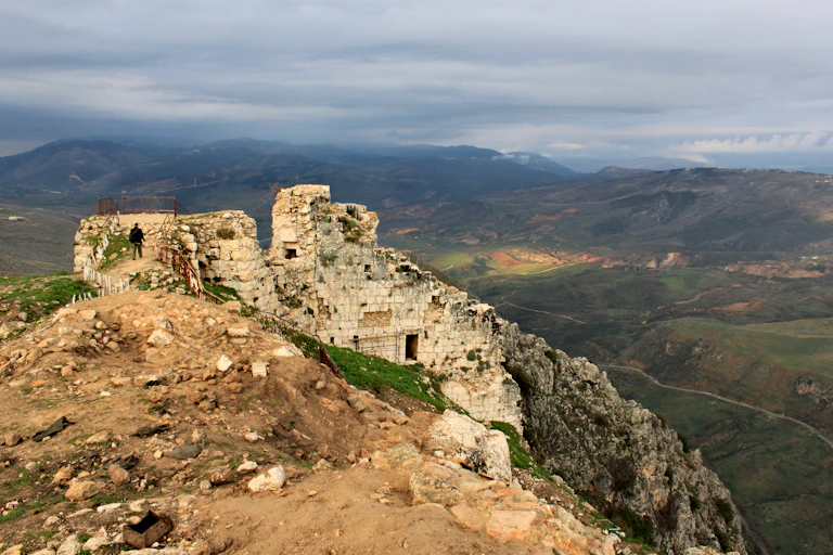 Ruinas del castillo de Beaufort.