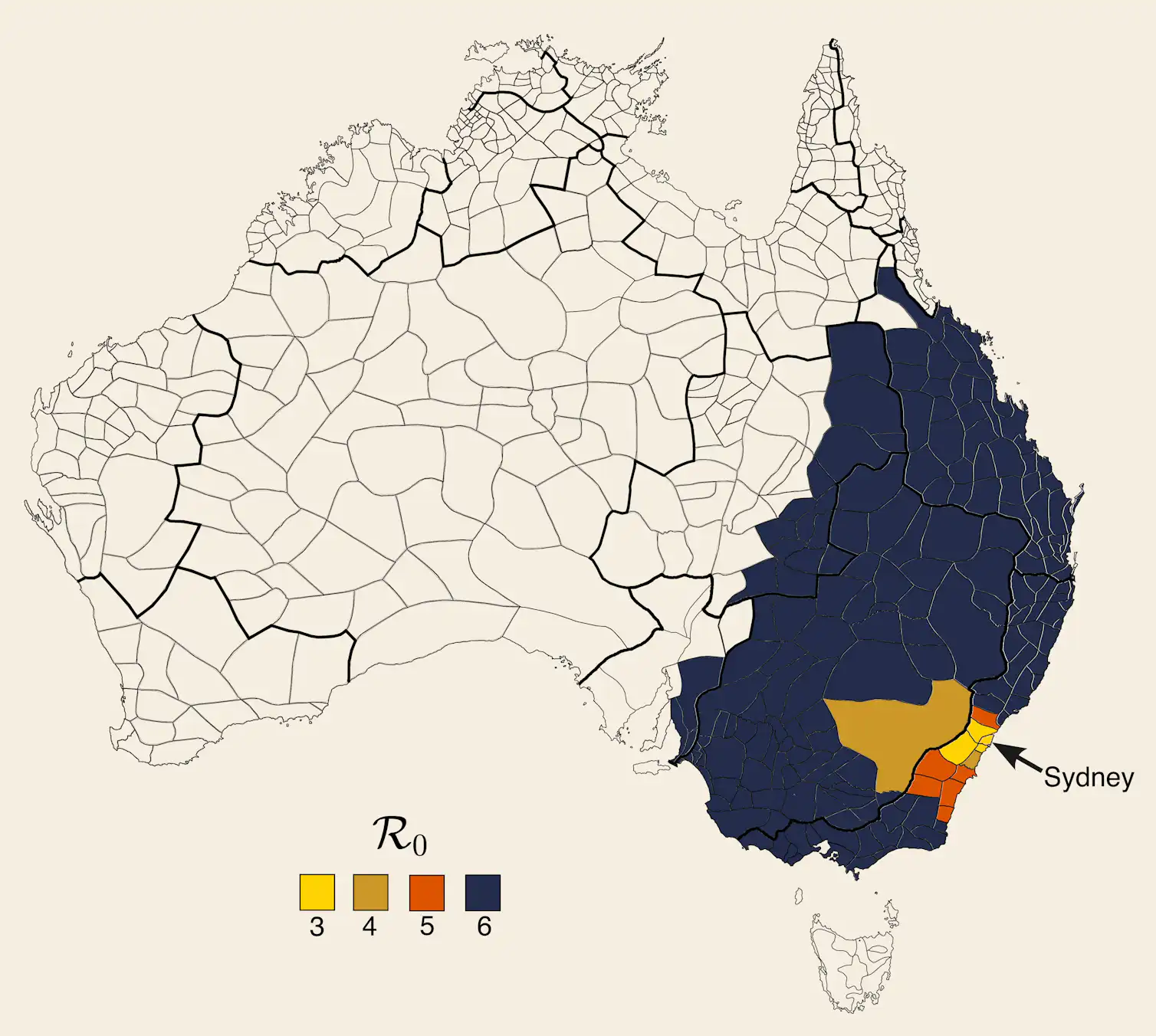 Smallpox Outbreak Map Sydney’s 1789 smallpox epidemic came from the First Fleet and killed up ...