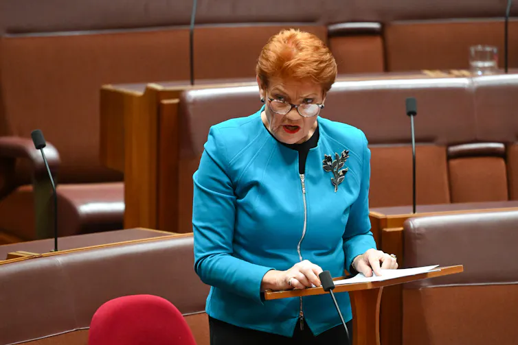 Senator Pauline Hanson