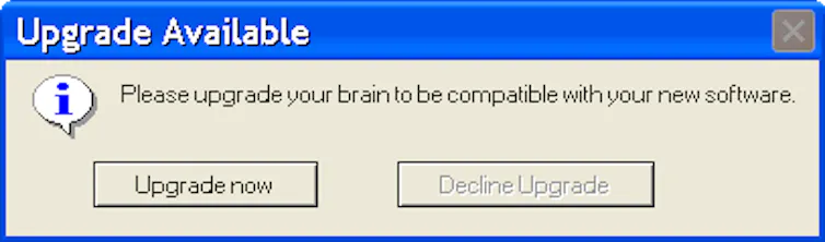 Upgrade Bad To upgrade or not upgrade? That is the all-too-frequent question