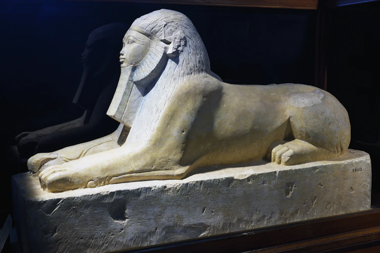 statue of a sphinx