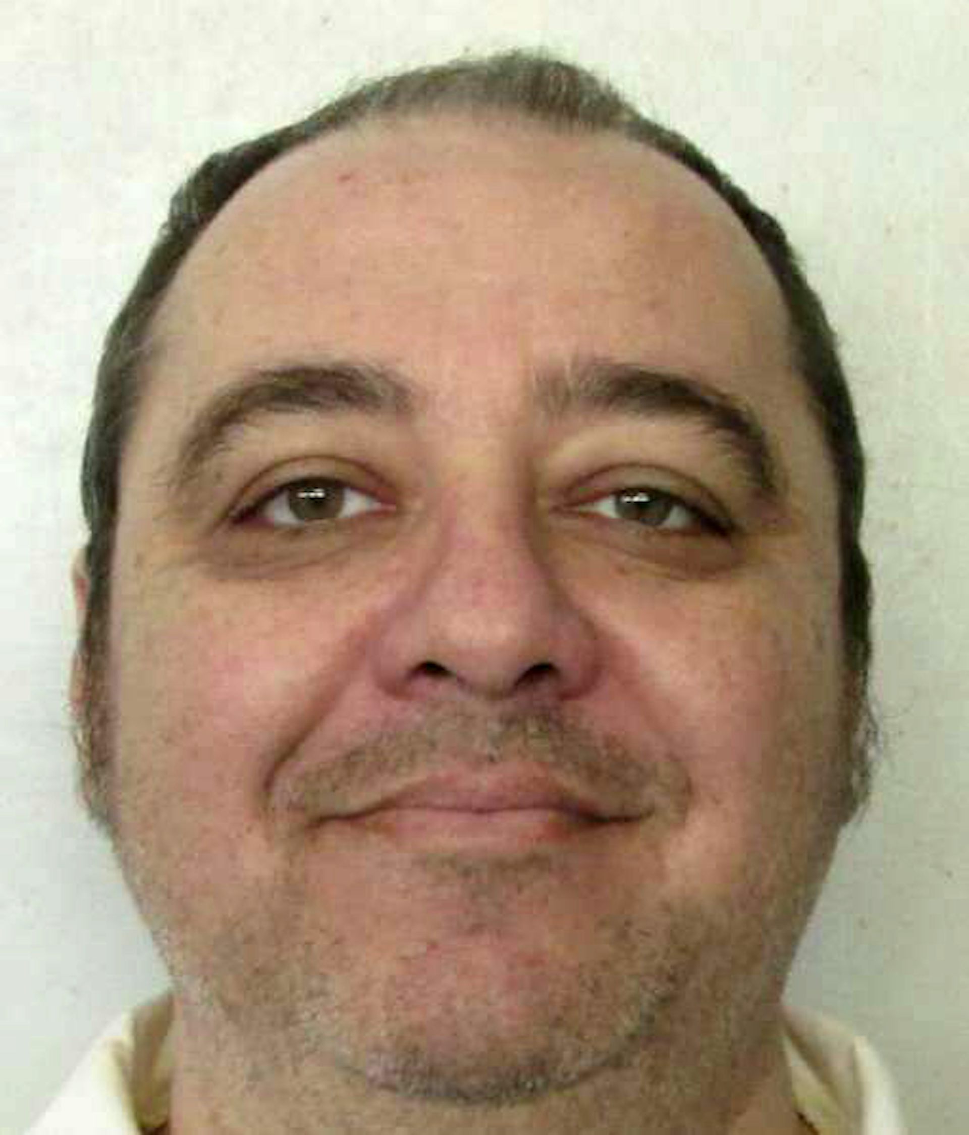 Mugshot of a white man.