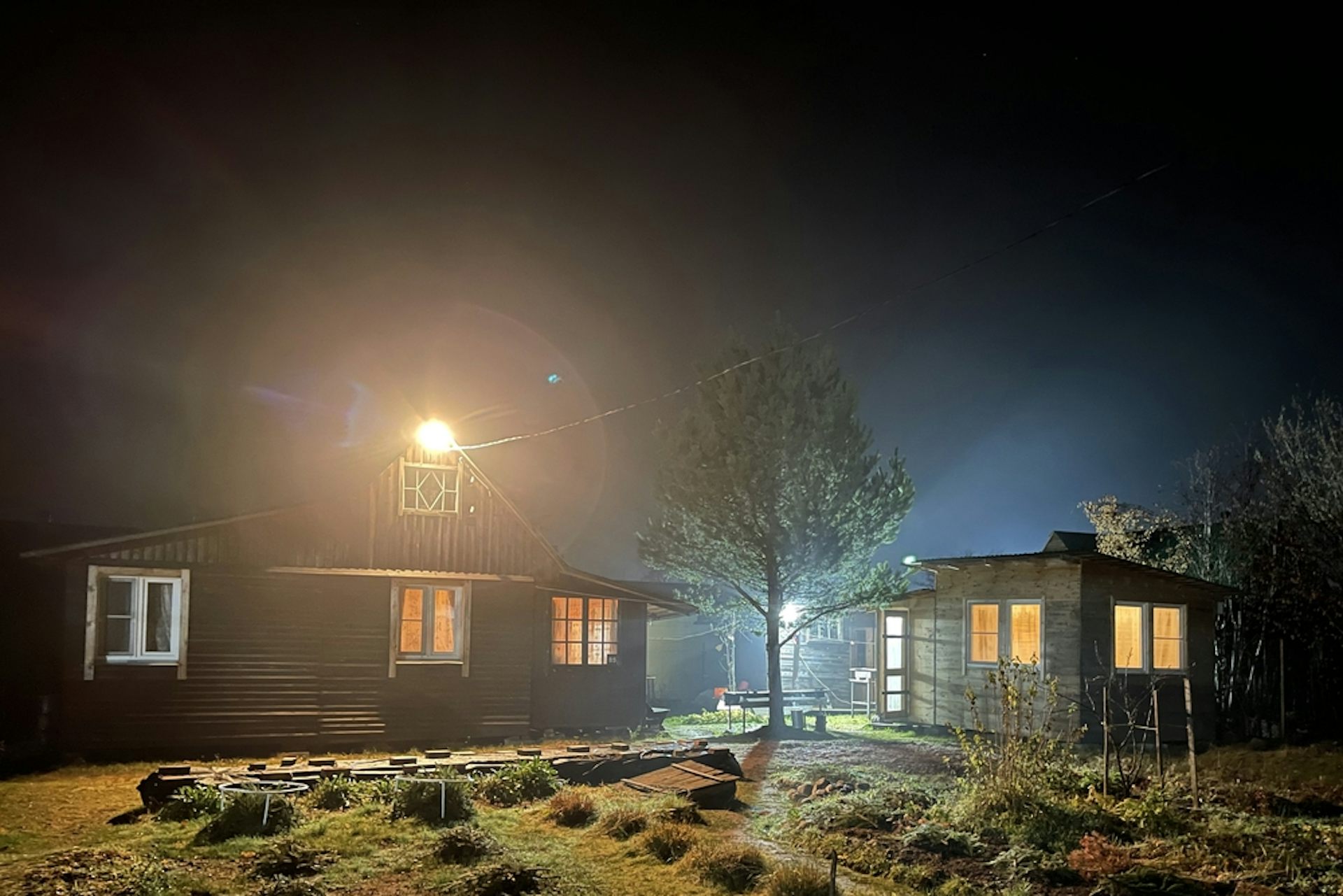 Farmers in a national park are turning down lights at night to help wildlife – it could be good for crops too
