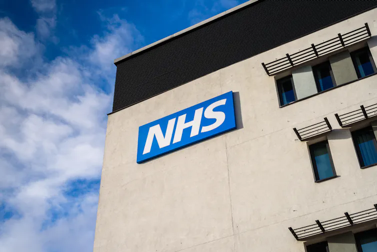 An NHS building.