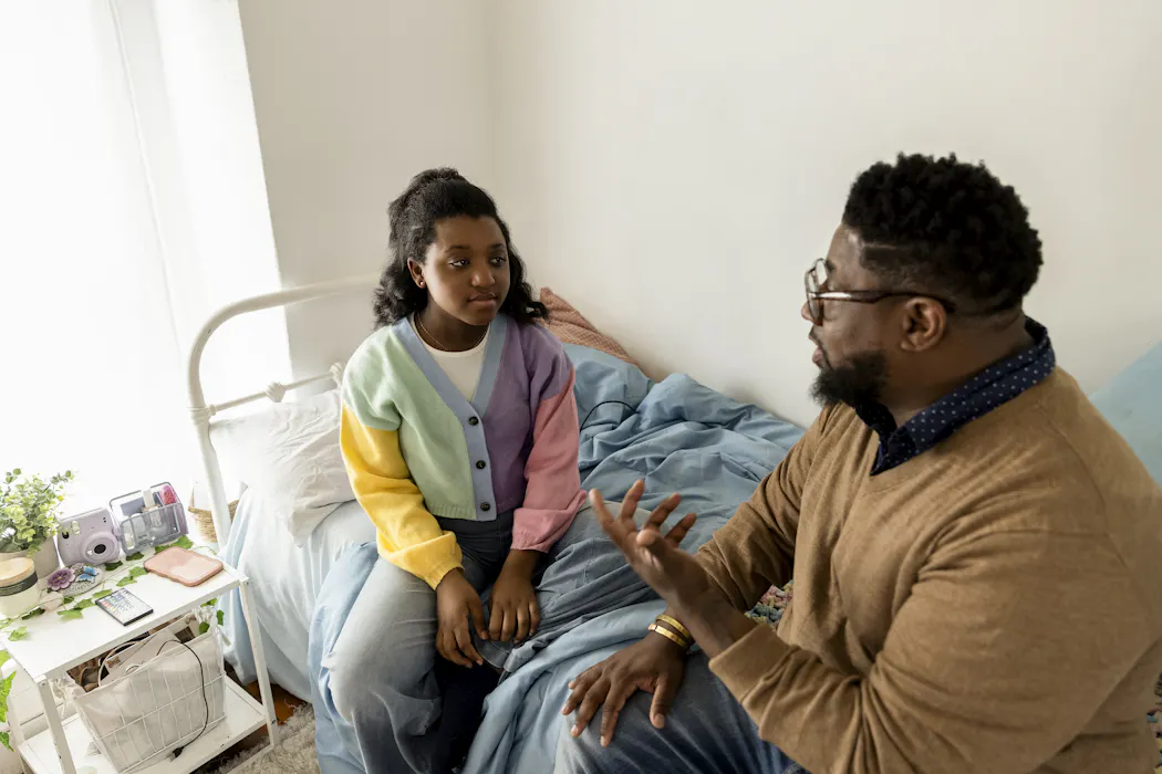 Dads today talk more freely with their teens about sex and relationships