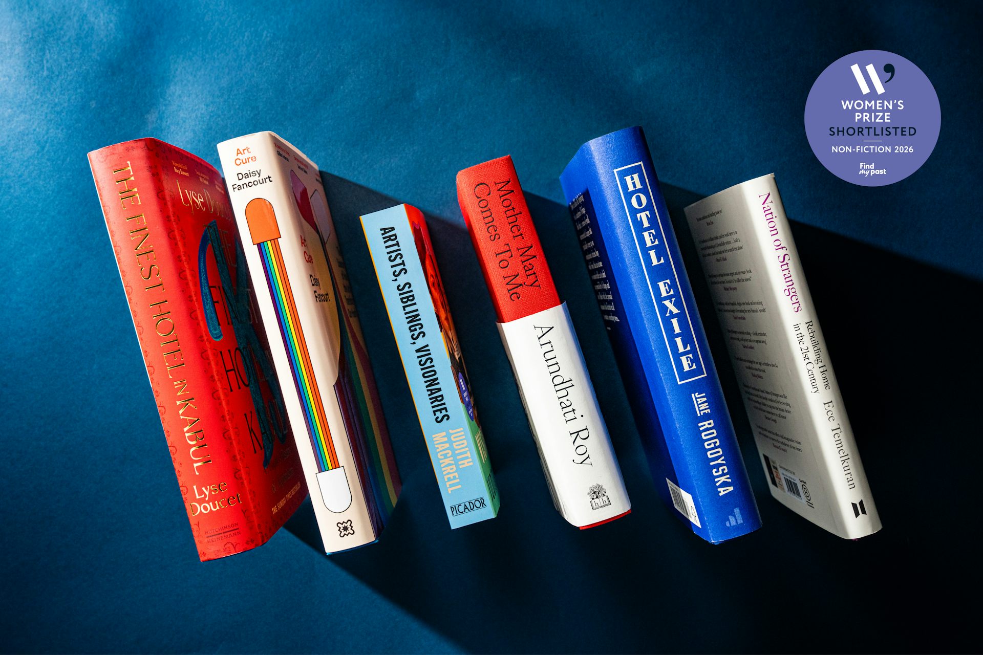 Shortlisted book's for Women's prize in non-fiction.