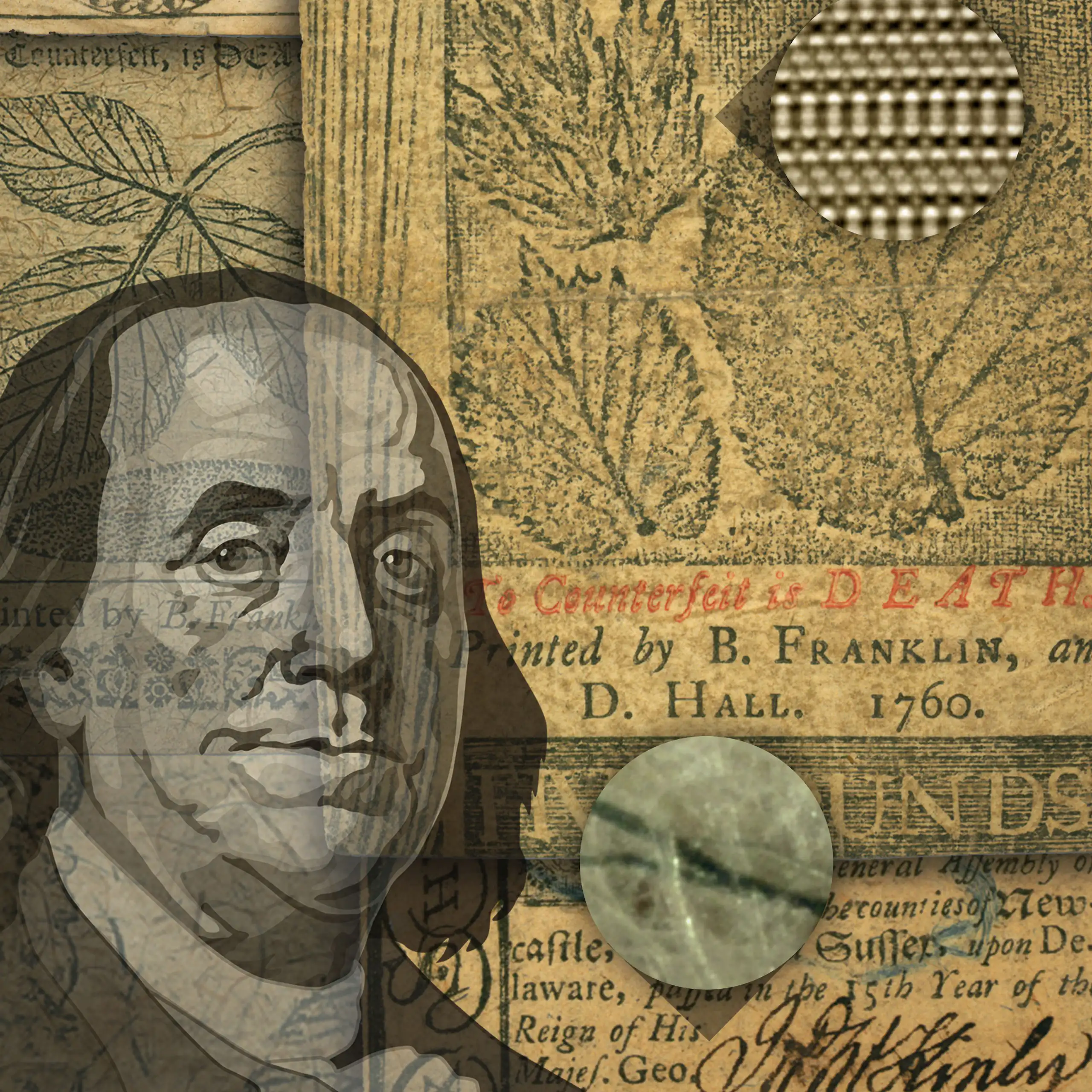Un portrait de Benjamin Franklin