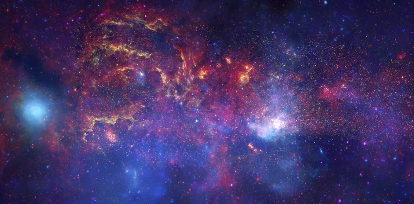 Photo: Theconversation How an ancient collision with another galaxy transformed the Milky Way