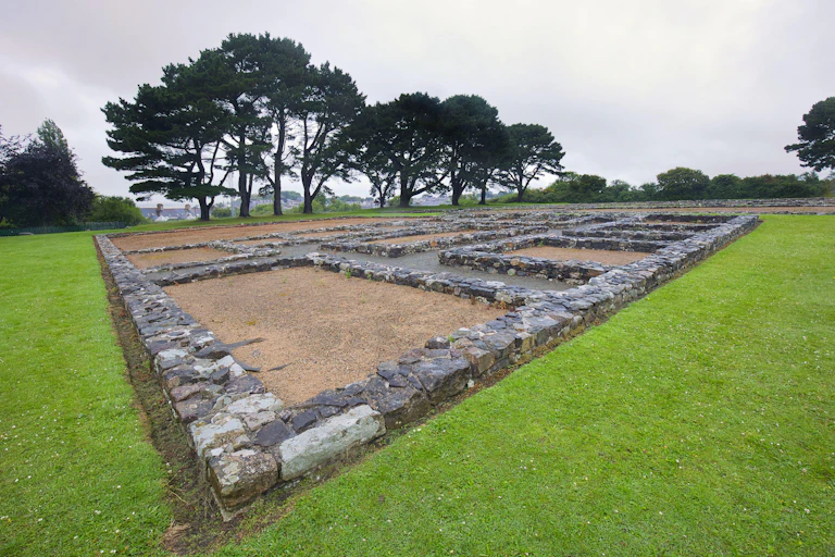 The Roman fort of Segontium.