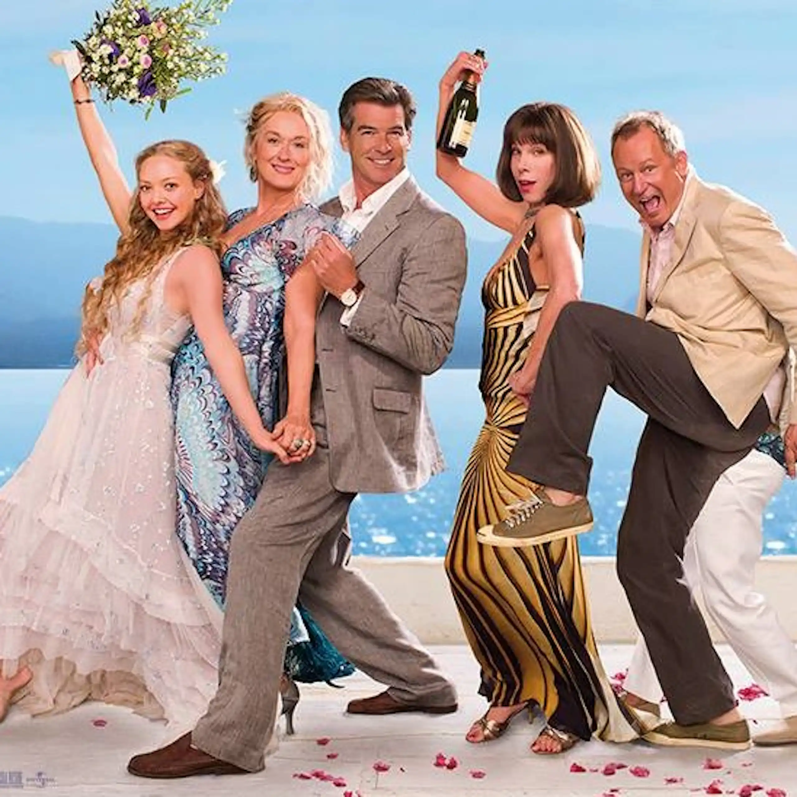 The cast of Mamma Mia!