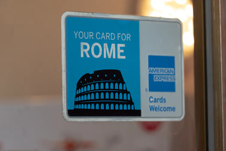 American express advert.