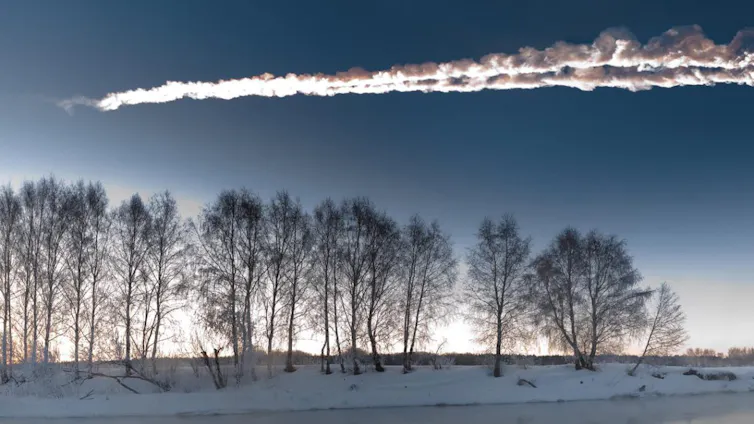 Sonic booms from meteors can release the energy of hundreds of tons of TNT – here’s how they work