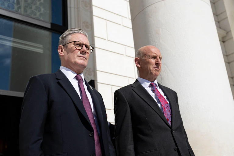 Sir Keir Starmer and John Healey