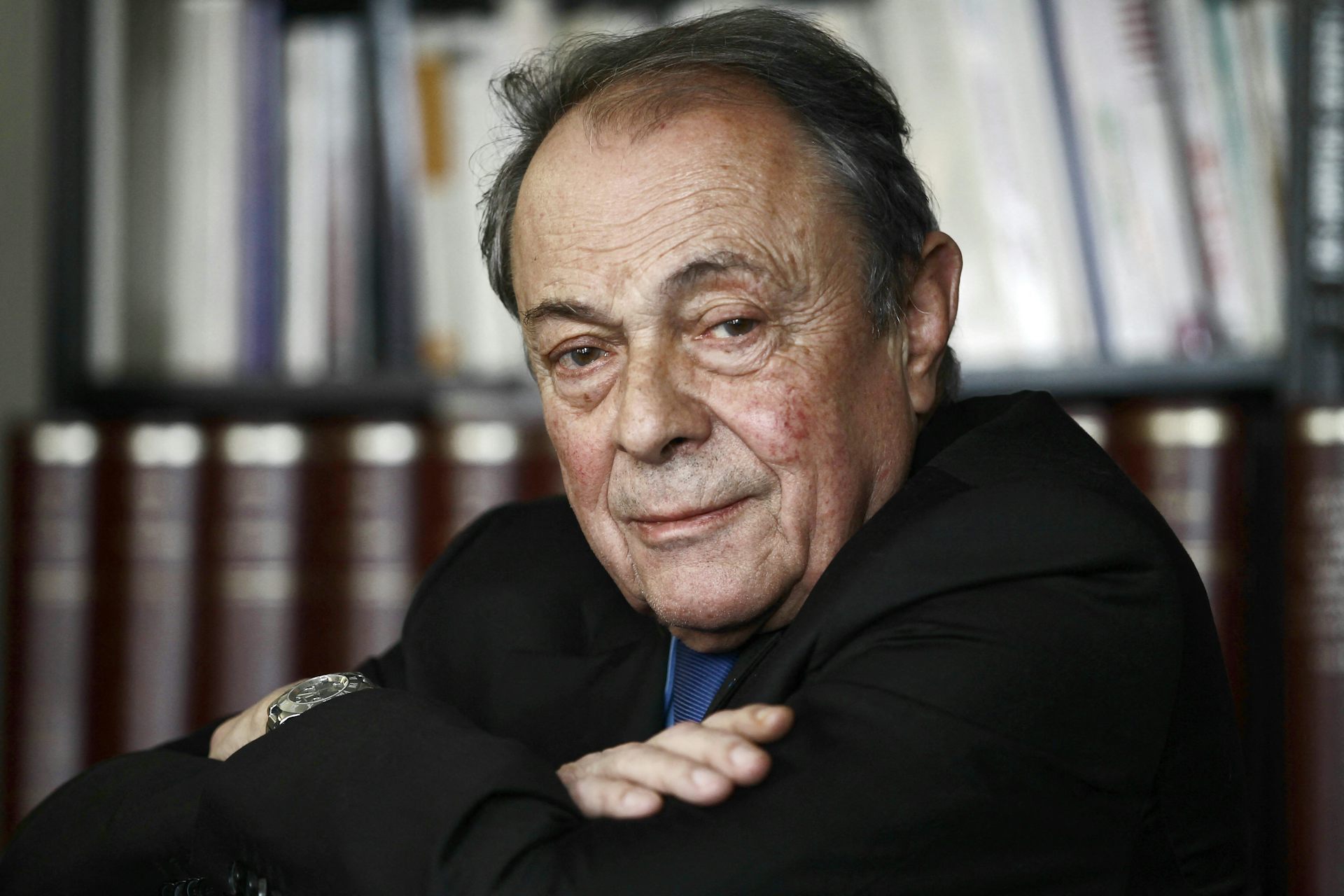Portrait de Michel Rocard.