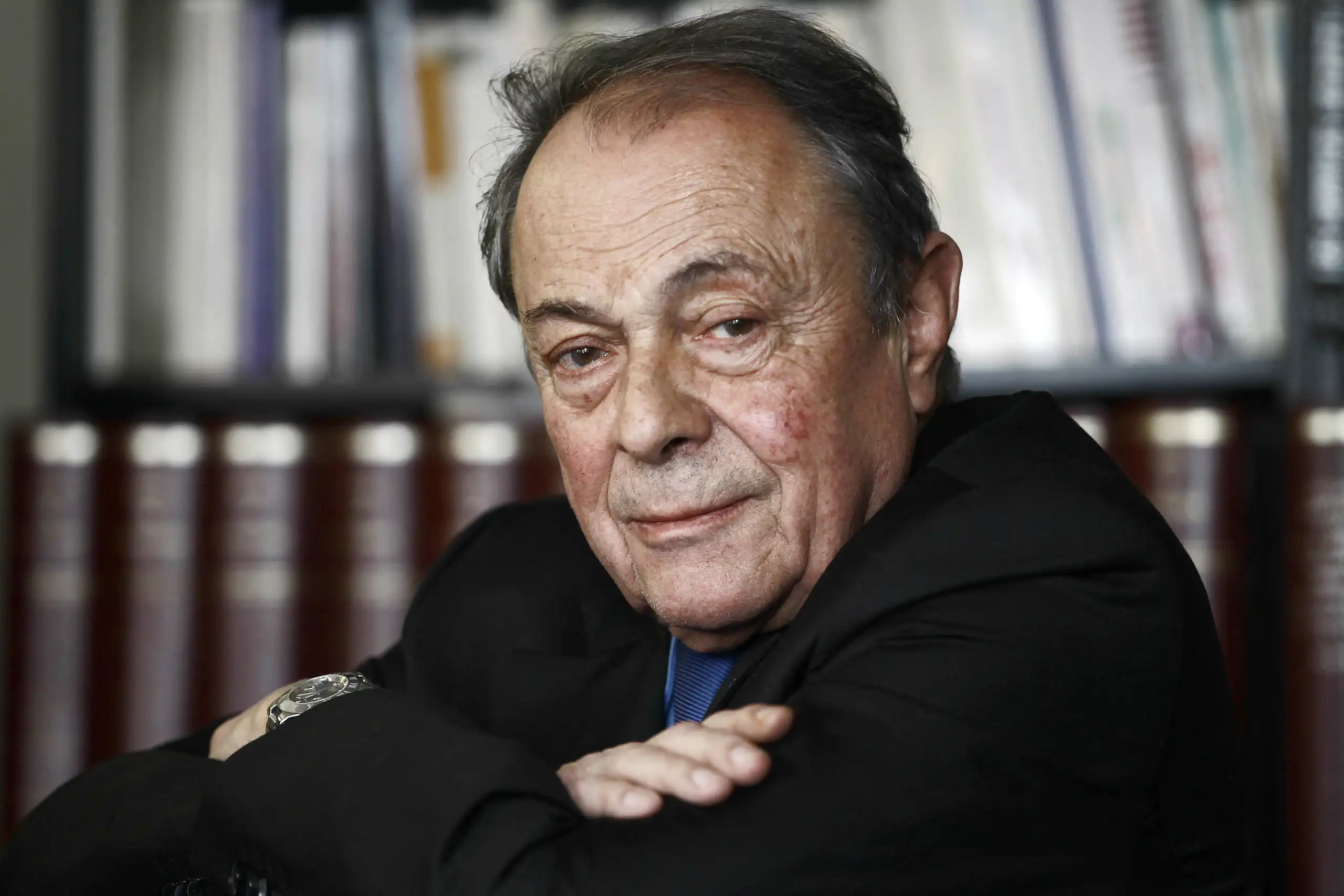 Portrait de Michel Rocard.
