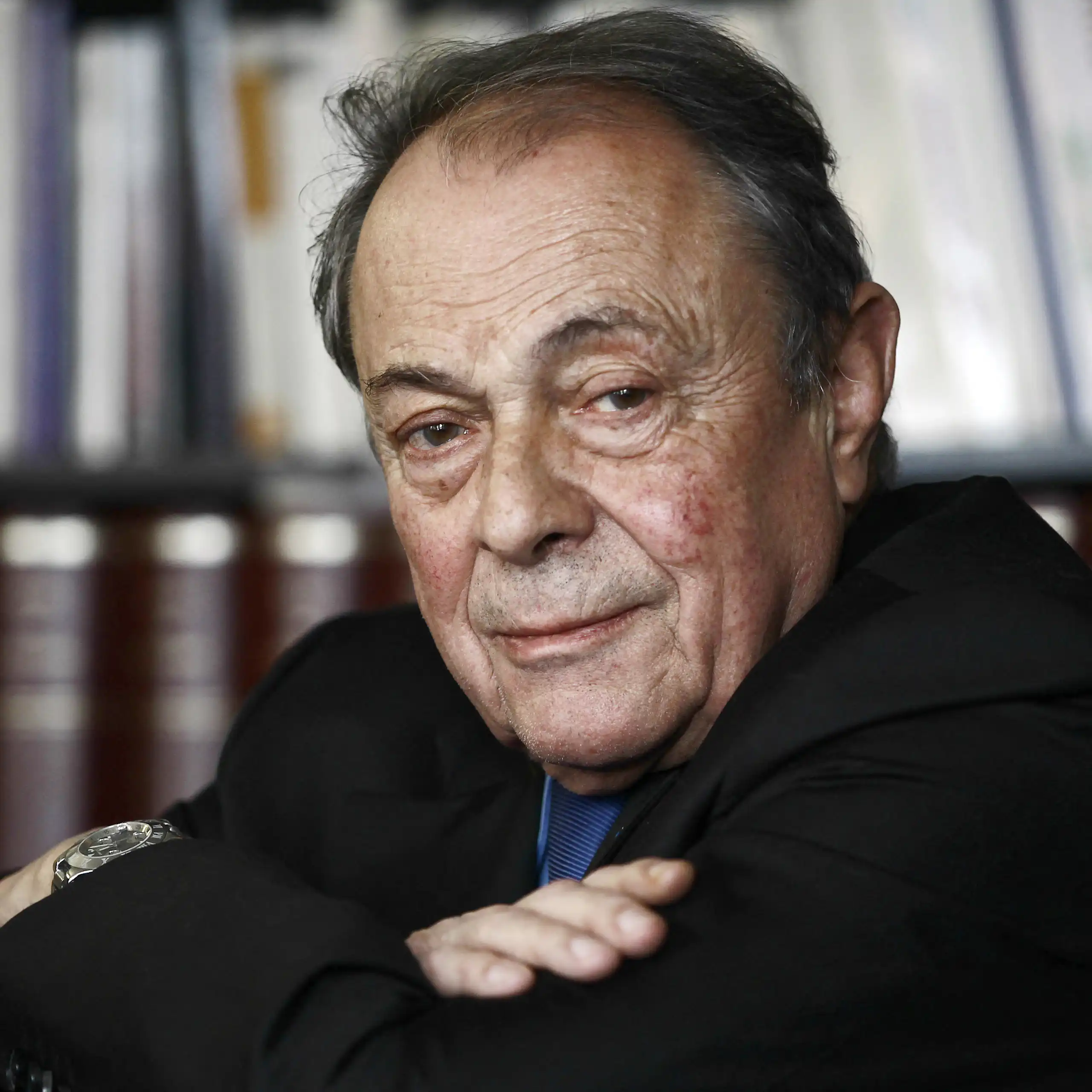 Portrait de Michel Rocard.