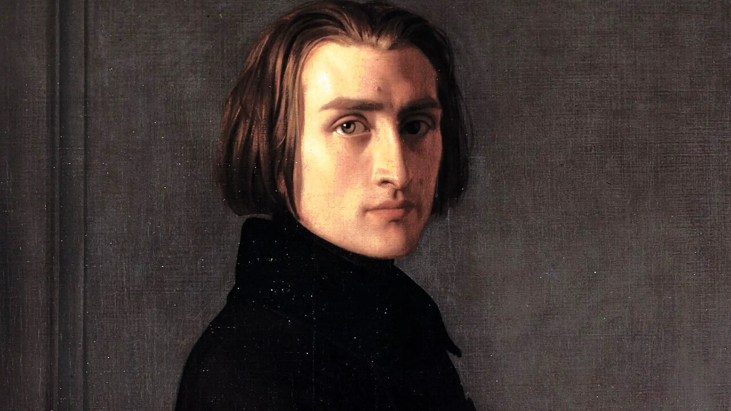 Portrait de Franz Liszt par Henri Lehmann