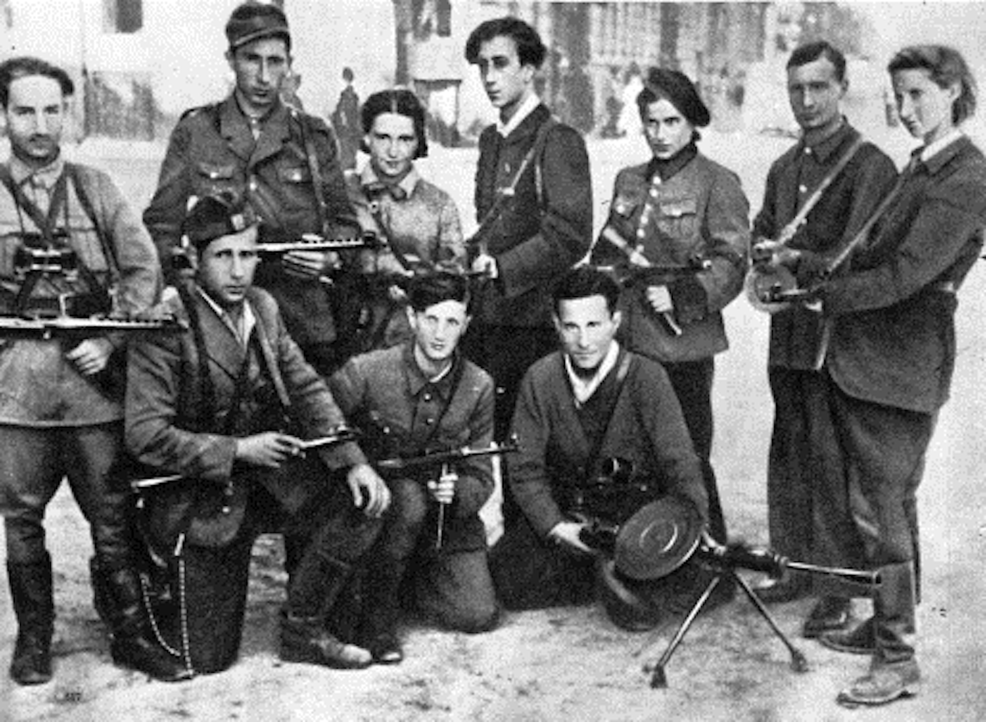 people with guns