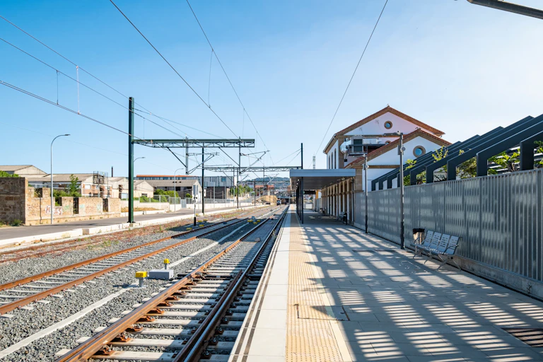 Estación de tren.