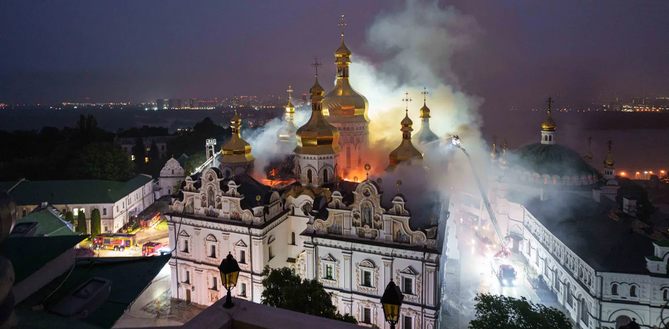 EnviroWireDaily — Russia’s strike on centuries-old Ukrainian monastery complex reveals its growing desperation