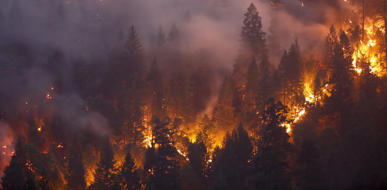 Heat waves increase wildfire risk – a new study explains how much, and it’s not a small number Heat waves increase wildfire risk – a new study explains how much, and it’s not a small number