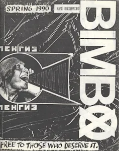 Black-and-white magazine cover featuring woman shouting Russian characters and the text 'Free to those who deserve it.'