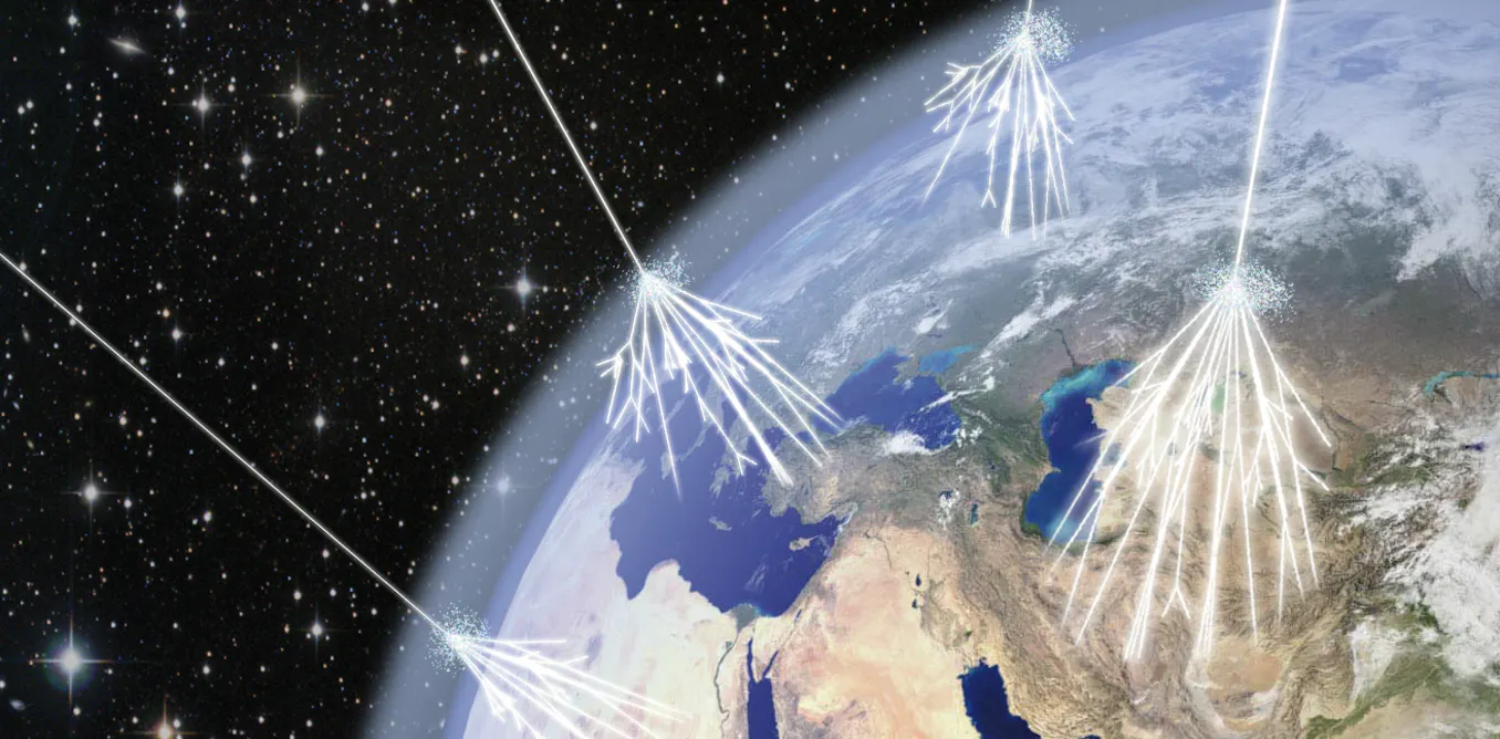 Physicists zoom into the birth of cosmic rainstorms with new CERN study