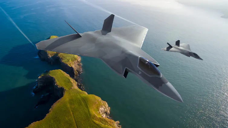 Global Combat Air Programme (GCAP) jet.