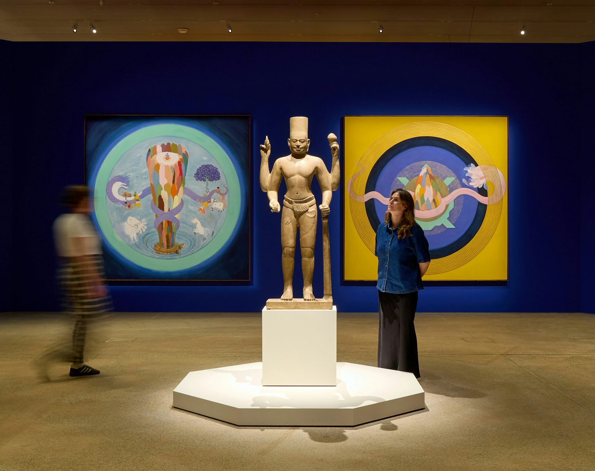 In an exhibition tracing 1,500 years of art, Vishnu’s avatars offer tonic for our times