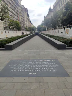 The Monument of National Unity in Budapest