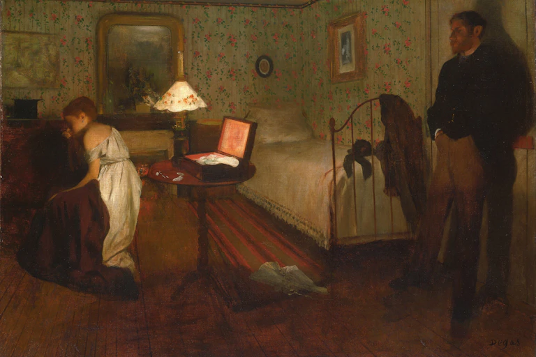 _Interior_ de Edgar Degas.