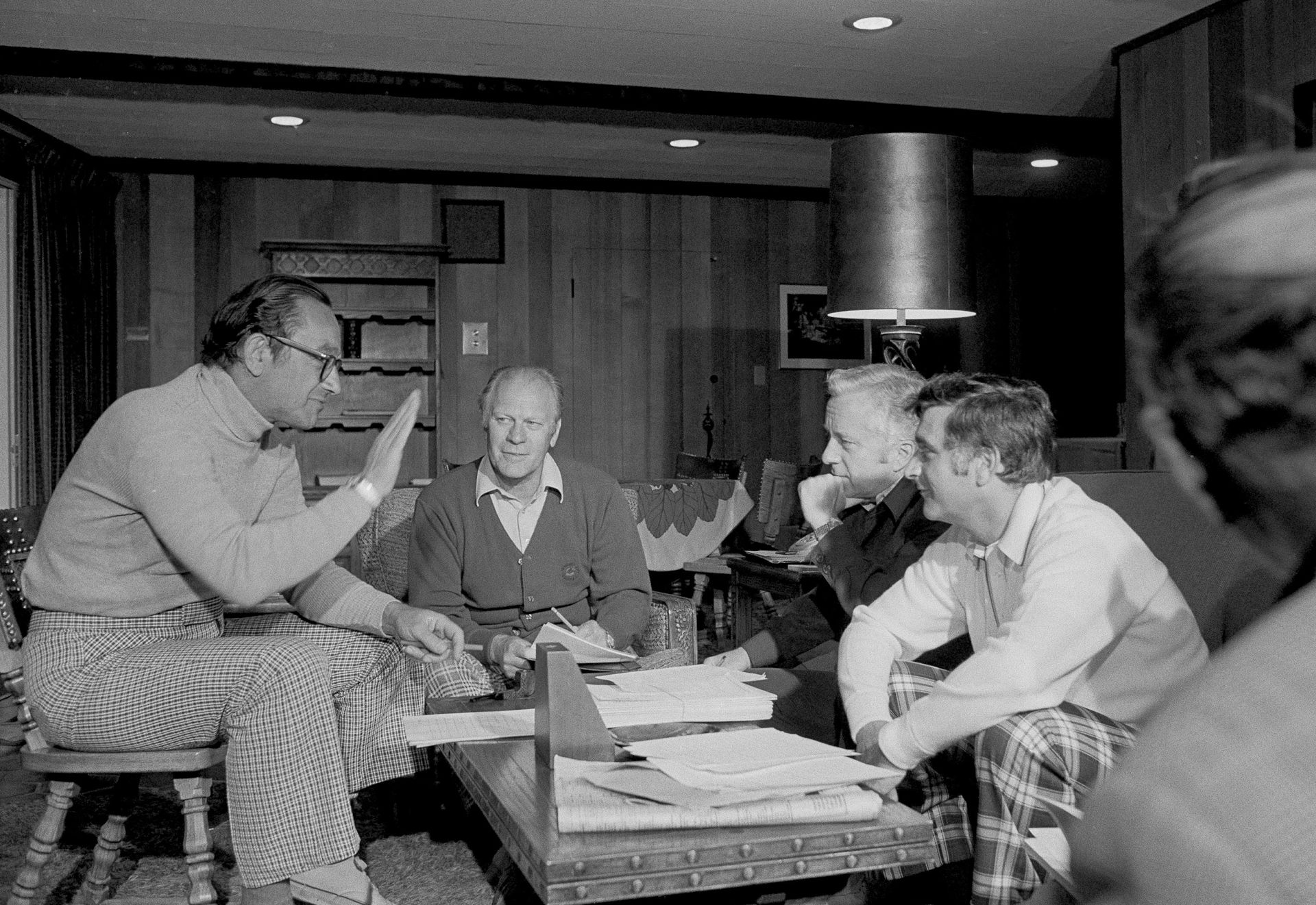 How Alan Greenspan’s stint as President Ford’s top economic adviser cemented his passion for public service and prepared him to lead the Fed