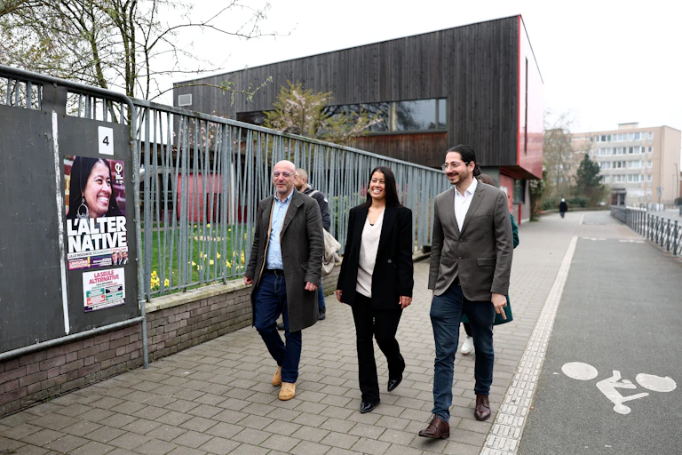 Lors des élections municipales de 2026, à Lille, les électeurs ayant eu recours à l’IA ont davantage voté pour LFI et le RN. La candidate LFI, Lahouaria Addouche (sur la photo) est arrivée au second tour.