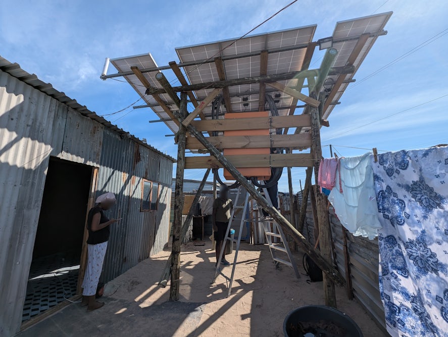 theconversation.com - Federico Caprotti - How a basic solar grant brought cheaper electricity to one shack settlement in South Africa