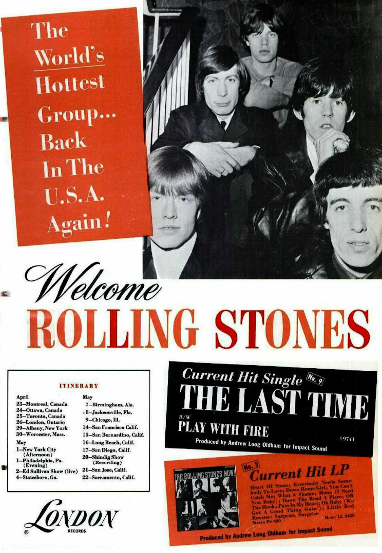 1965 rolling stones tour