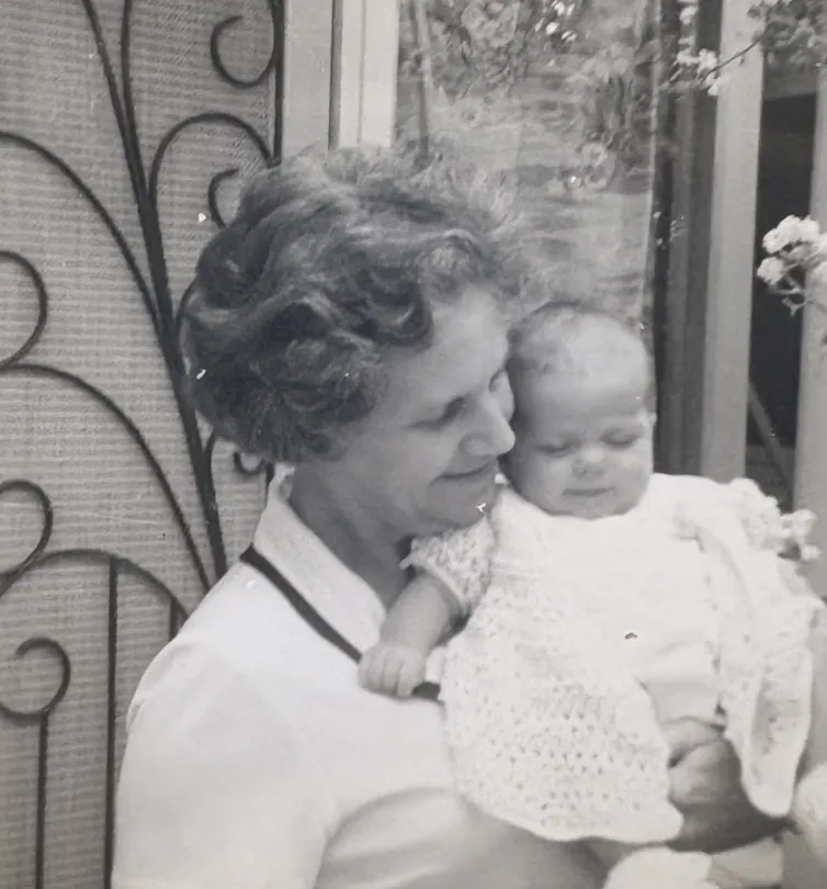 Woman with baby